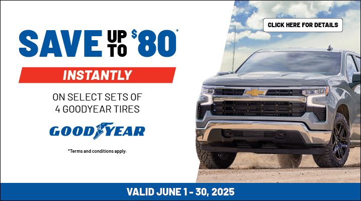 Goodyear tires promo.Valid from June 1st till 30th June