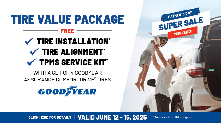 Goodyear tires promo.Valid from June 12th till 15 Jun